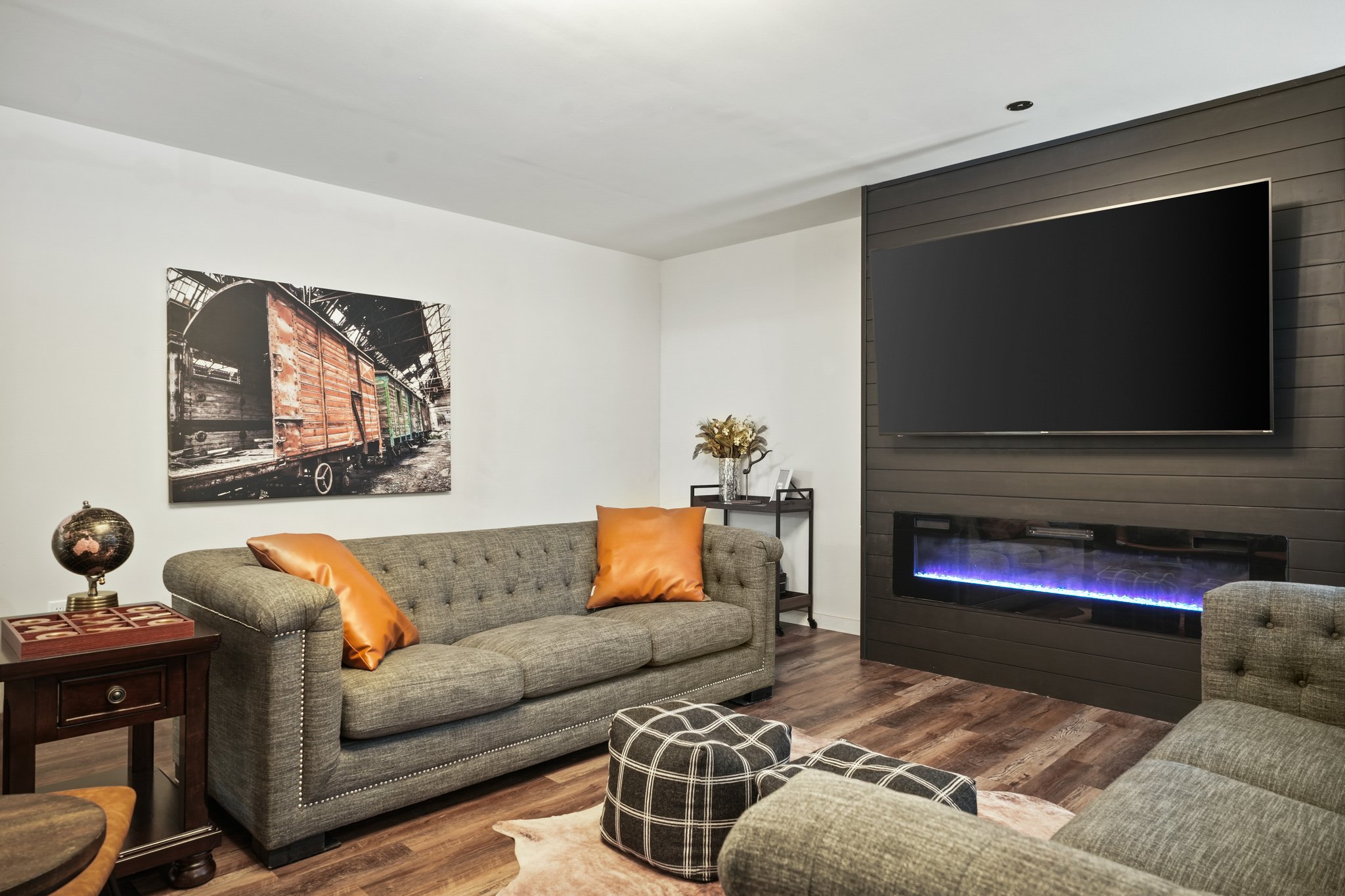 Warm interior detail